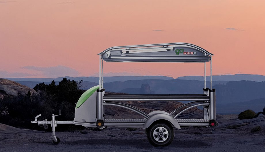 Sylvansport Go Lightweight Small Pop Up Campers Camping Trailer